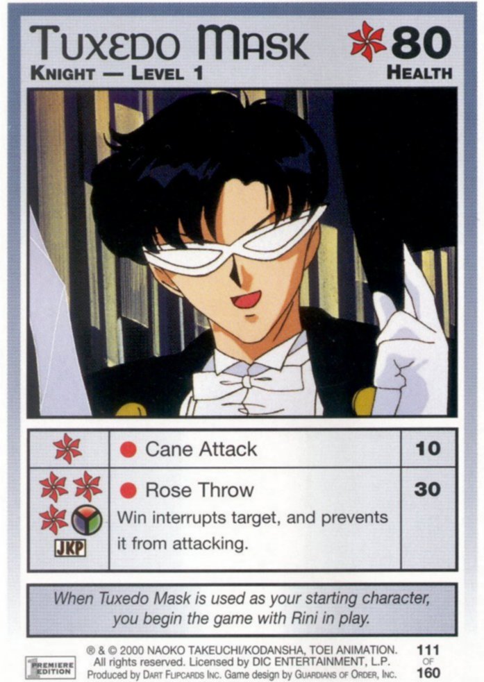 Tuxedo Mask, Level 1